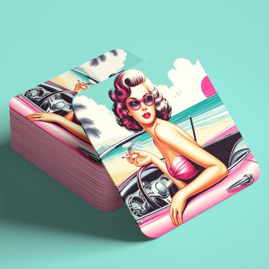 レトロサマーガール コースター