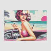 レトロサマーガール 薄葉紙 (正面)