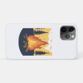 レトロサマーキャンプ グラフィックバッグ Case-Mate iPhoneケース (裏面(横))