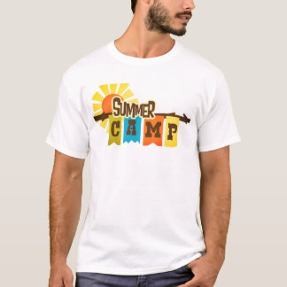 レトロサマーキャンプ グラフィックTシャツ Tシャツ