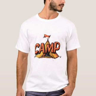 レトロサマーキャンプ グラフィックTシャツ! Tシャツ