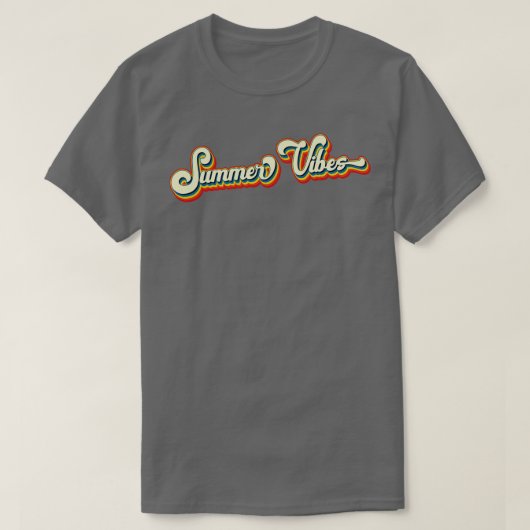 レトロサマービーブスバケーション Tシャツ (デザイン正面)