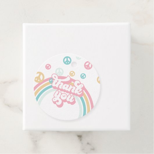 レトロサマーレインボーサンキュー フェイバータグ (インサイチュ)