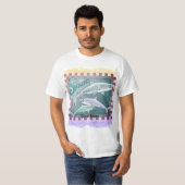 レトロサメ Tシャツ (正面フル)