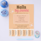 レトロサロンサービス事業STRIPSチラシ チラシ (シングル)