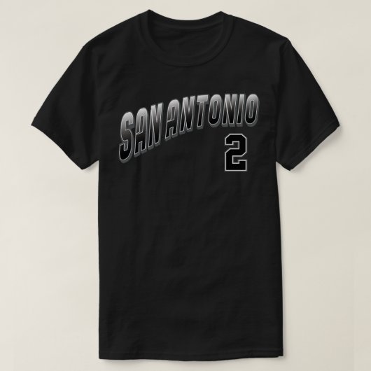 レトロサンアントニオNumber 2 1 Tシャツ (デザイン正面)