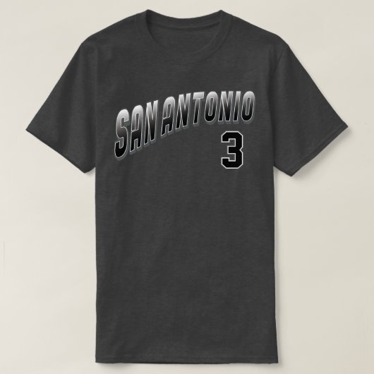 レトロサンアントニオNumber 6 Tシャツ (デザイン正面)