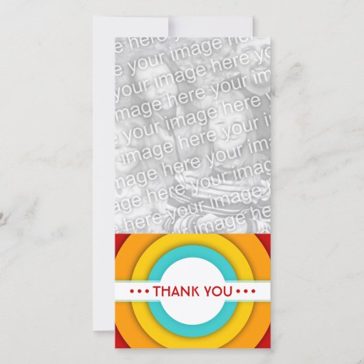 レトロサンキュー サンキューカード (正面)