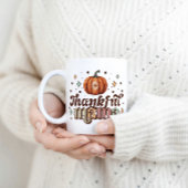 レトロサンクフルママママグ、秋サンクサンドママ コーヒーマグカップ