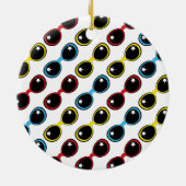 レトロサングラスプライマリ セラミックオーナメント (裏面)