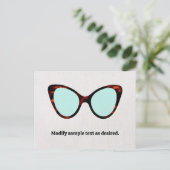 レトロサングラス ポストカード (スタンド正面)