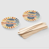 レトロサングルーヴィー波ハッピーバースデー ハンドファン (組立なし)