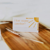 レトロサンサマーキャンディーの数 エンクロージャーカード