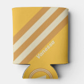 レトロサンシャインストライプマスタード名 缶クーラー (裏面)