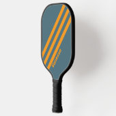 レトロサンシャインストライプ3名あり ピックルボールラケット (左)
