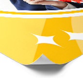 レトロサンシャインフォト卒業パーティーへようこそ ポスター (角)