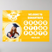 レトロサンシャインフォト卒業パーティーへようこそ ポスター (正面)