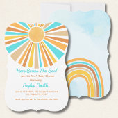 レトロサンシャインボホレインボーこ来この息子 招待状