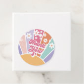 レトロサンシャインレインボーデイジーサンキュー フェイバータグ (インサイチュ)