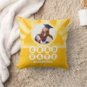 レトロサンシャイン写真卒業 クッション (ブランケット)