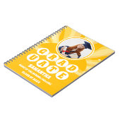 レトロサンシャイン写真卒業 ノートブック (左側)