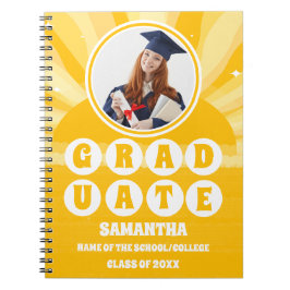 レトロサンシャイン写真卒業 ノートブック