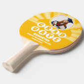 レトロサンシャイン写真卒業 卓球ラケット (正面アングル)