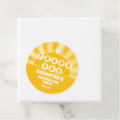 レトロサンシャイン卒業パーティーサンキュー フェイバータグ (インサイチュ)