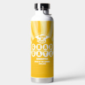 レトロサンシャイン卒業 ウォーターボトル (左面)