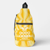 レトロサンシャイン卒業 スリングバッグ (正面)