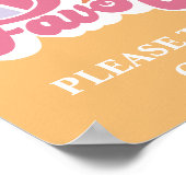 レトロサンシャイン誕生日の恩恵 ポスター (角)