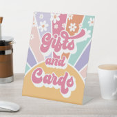 レトロサンシャイン誕生日ギフトテーブル 台座サイン (インサイチュ)