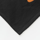 レトロサンセットアラスカジュヌベアマウンテンズワイルド フリースブランケット (角)