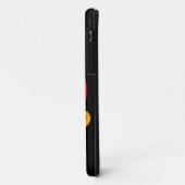 レトロサンセットアラスカジュヌームース0マウンテンズワイルド Case-Mate iPhoneケース (裏面/左)