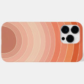 レトロサンセットアークグラデーション Case-Mate iPhoneケース (裏面 (横))