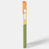 レトロサンセットカーブ Case-Mate iPhoneケース (裏面 / 左)