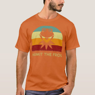 レトロサンセットカーミットザカエル Tシャツ