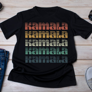 レトロサンセットグラデーションカマラ2024 Tシャツ