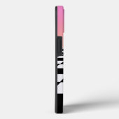 レトロサンセットグラデーションチェッカーボード Case-Mate iPhoneケース (裏面 / 右)