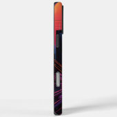 レトロサンセットシティiPhoneケース気流美的 Case-Mate iPhoneケース (裏面 / 右)