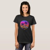 レトロサンセットシティTシャツ Tシャツ (正面フル)