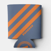 レトロサンセットショアライストライプン三つの名前 缶クーラー (裏面)