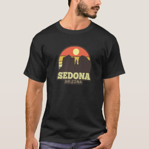 レトロサンセットセドナアリゾナトラベル土産 Tシャツ