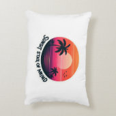 レトロサンセットドリームピローカバー アクセントクッション (裏面(縦))