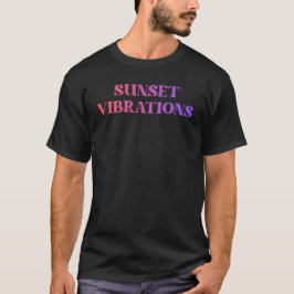 レトロサンセットバイブレーション Tシャツ