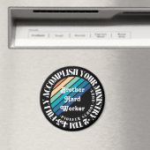 レトロサンセットパイオニアスクールペルソナライズ マグネット (インサイチュ (食洗機))