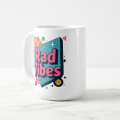 レトロサンセットパームツリーマグ コーヒーマグカップ (正面左)