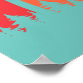 レトロサンセットビーシーブアンドノウ ポスター (角)