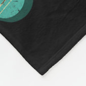 レトロサンセットビーチビベス – アメリカ湾 フリースブランケット (角)