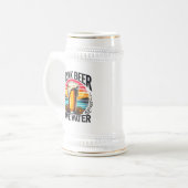 レトロサンセットビール ビールジョッキ (正面左)